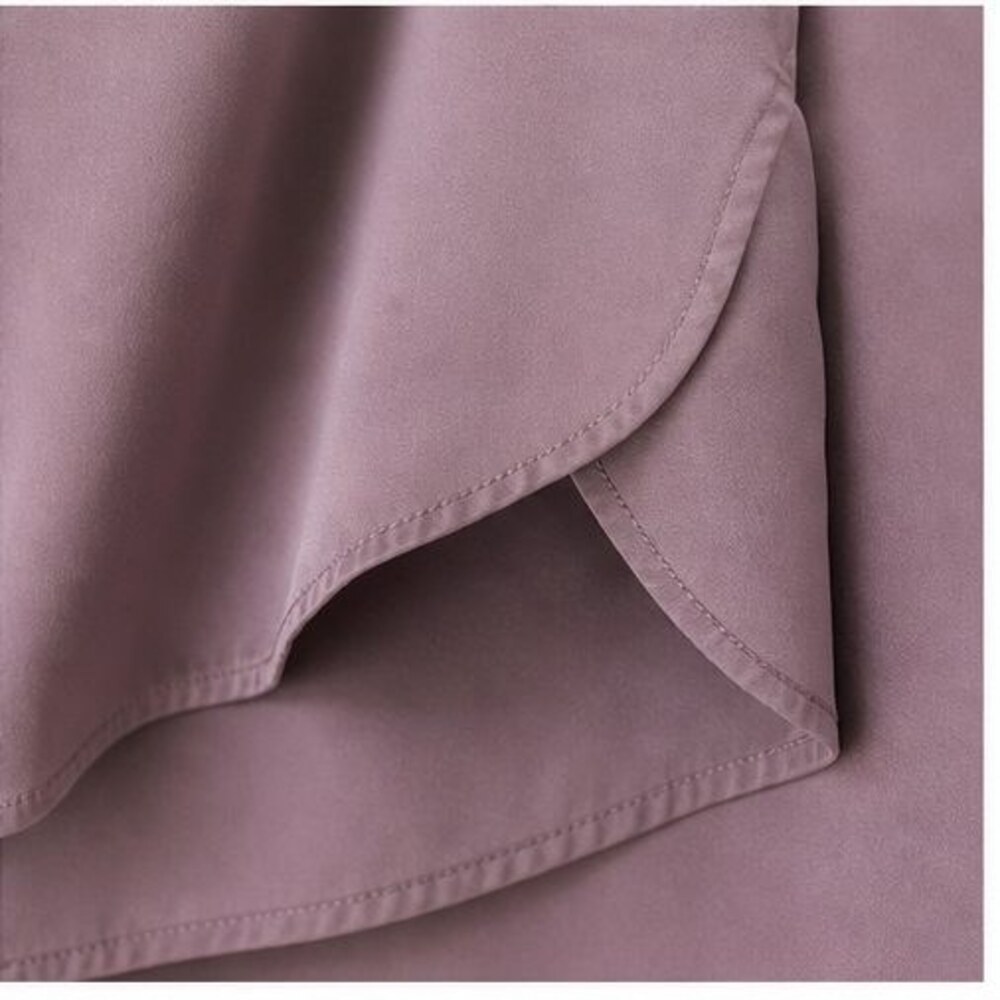 Mauve Ruffle Blouse - Picture 6 of 6